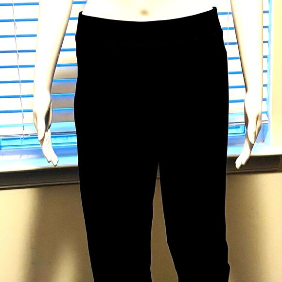 INC Women's (18W) Black & White Fair Isle Pattern Pull-on Pants Exc. Condition! - Picture 3 of 16